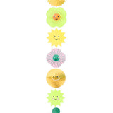 Rico Design - Happy Birthday Sticker | Sonnen / Kleeblätter - Sticker - ROSA ECK - , ,