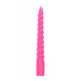 Rico Design - Mini - Spiralkerzen Set (10 Stück) • Neon Pink - Kerzen - ROSA ECK