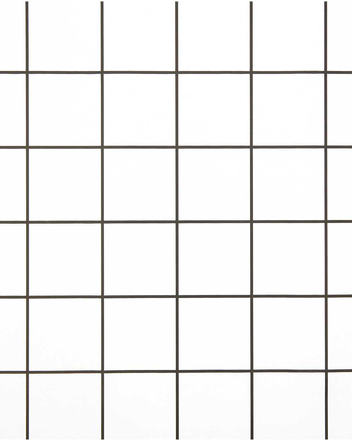 Rico Design - Paper Poetry Geschenkpapier Raster | Grid Schwarz - Geschenkpapier - ROSA ECK - Weiß, ,