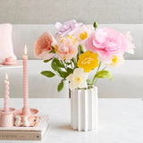 Rico Design - Papierblume • Paeonie Pink - ROSA ECK