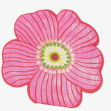 Rico Design - Servietten (20 Stück) • Pinke Blume - ROSA ECK