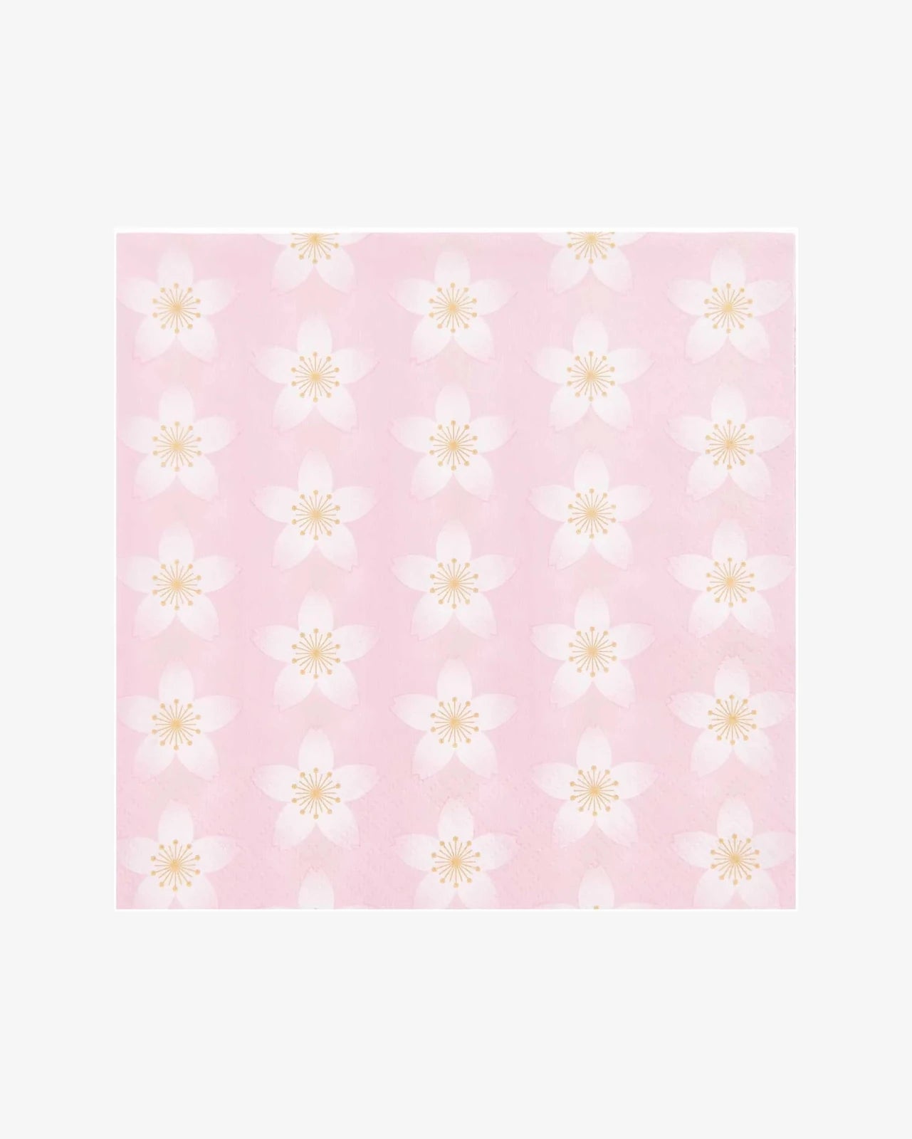 Rico Design - Servietten Kirschblüten - ROSA ECK