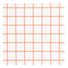 Rico Design - Servietten Raster, Weiß/Neon Rot (20 Stück) - Serviette - ROSA ECK - , ,