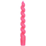 Rico Design - Spiralkerze (18,5 cm) • Neon Pink - ROSA ECK
