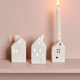 Rico Design - Spiralkerze (18,5 cm) • Off-White - ROSA ECK