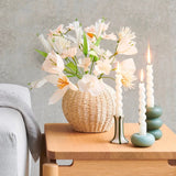 Rico Design - Spiralkerze (18,5 cm) • Off-White - ROSA ECK