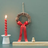 Rico Design - Spiralkerze (18,5 cm) • Rot - ROSA ECK
