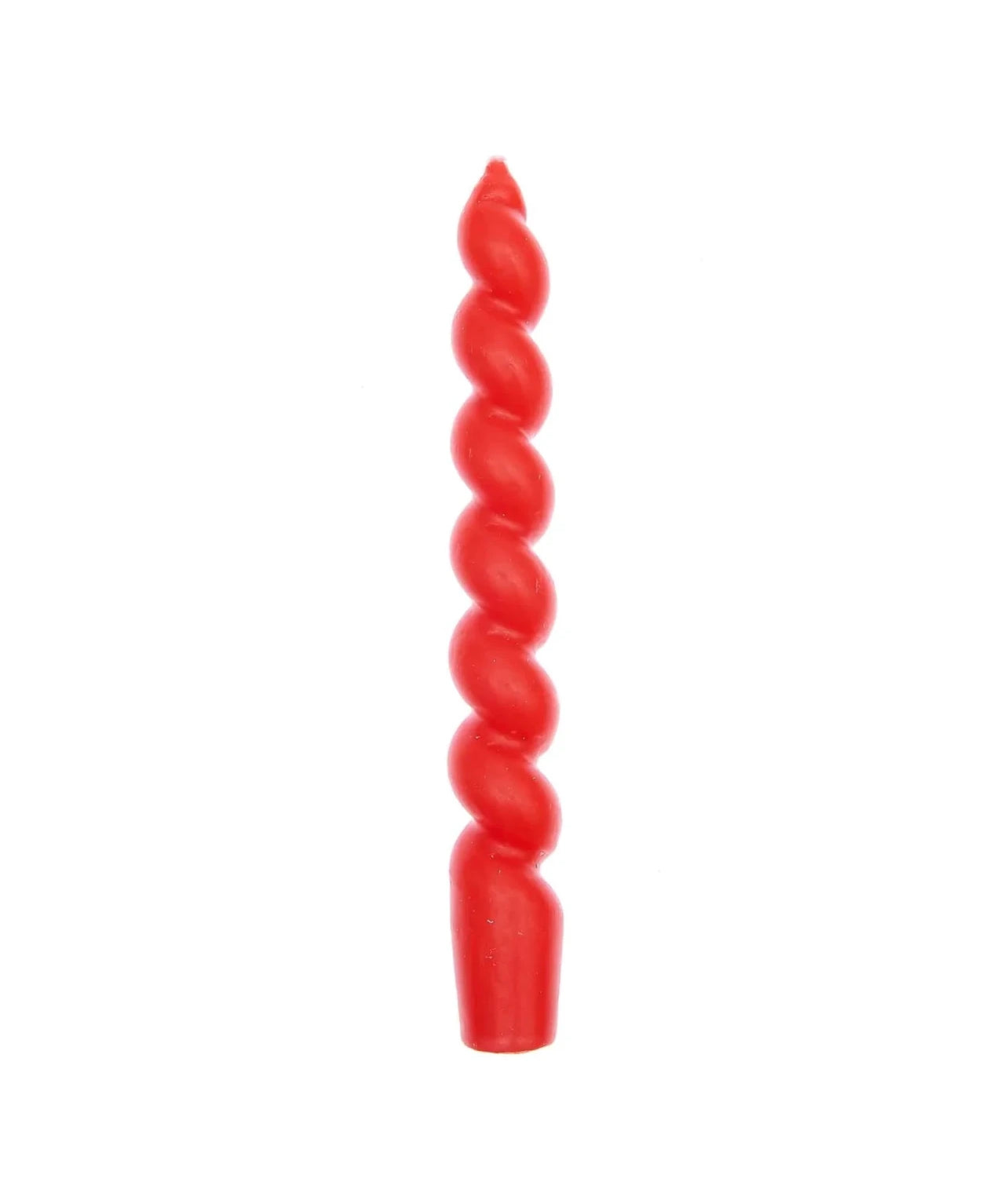 Rico Design - Spiralkerze (18,5 cm) • Rot - ROSA ECK