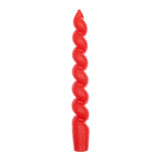 Rico Design - Spiralkerze (18,5 cm) • Rot - ROSA ECK