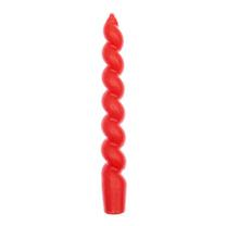 Rico Design - Spiralkerze (18,5 cm) • Rot - ROSA ECK