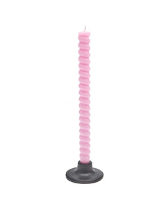 Rico Design - Spiralkerze (28 cm) • Cherry Blossom - ROSA ECK