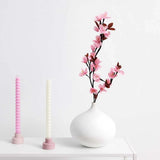 Rico Design - Spiralkerze (28 cm) • Cherry Blossom - ROSA ECK