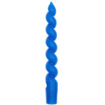 Rico Design - Spiralkerze | Kornblume - Kerze - ROSA ECK - Blau, ,