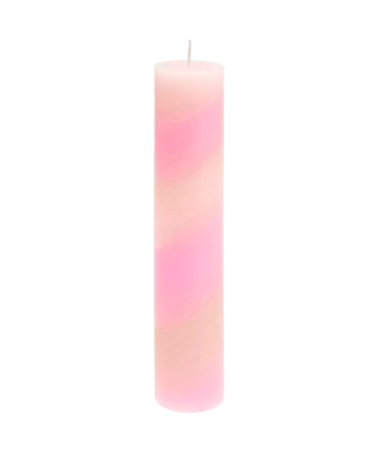 Rico Design - Stabkerze (4x20 cm) | Rosa/Pink - Kerze - ROSA ECK - , ,