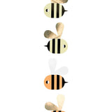 Rico Design - Sticker Bienen - Sticker - ROSA ECK - Gelb, ,