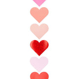 Rico Design - Sticker Herzen, rot, holographisch (120 Stück) - Sticker - ROSA ECK - , ,
