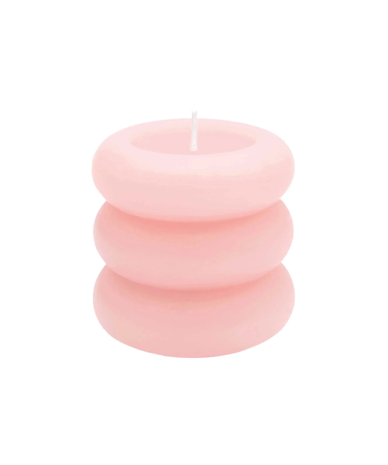 Rico Design - Stumpenkerze Ringe • Apricot - Kerze - ROSA ECK