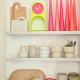roki Design - LEIF Tischuhr • Luava - ROSA ECK