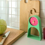 roki Design - LEIF Tischuhr • Velno - ROSA ECK