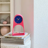 roki Design - LEIF Tischuhr • Velno - ROSA ECK