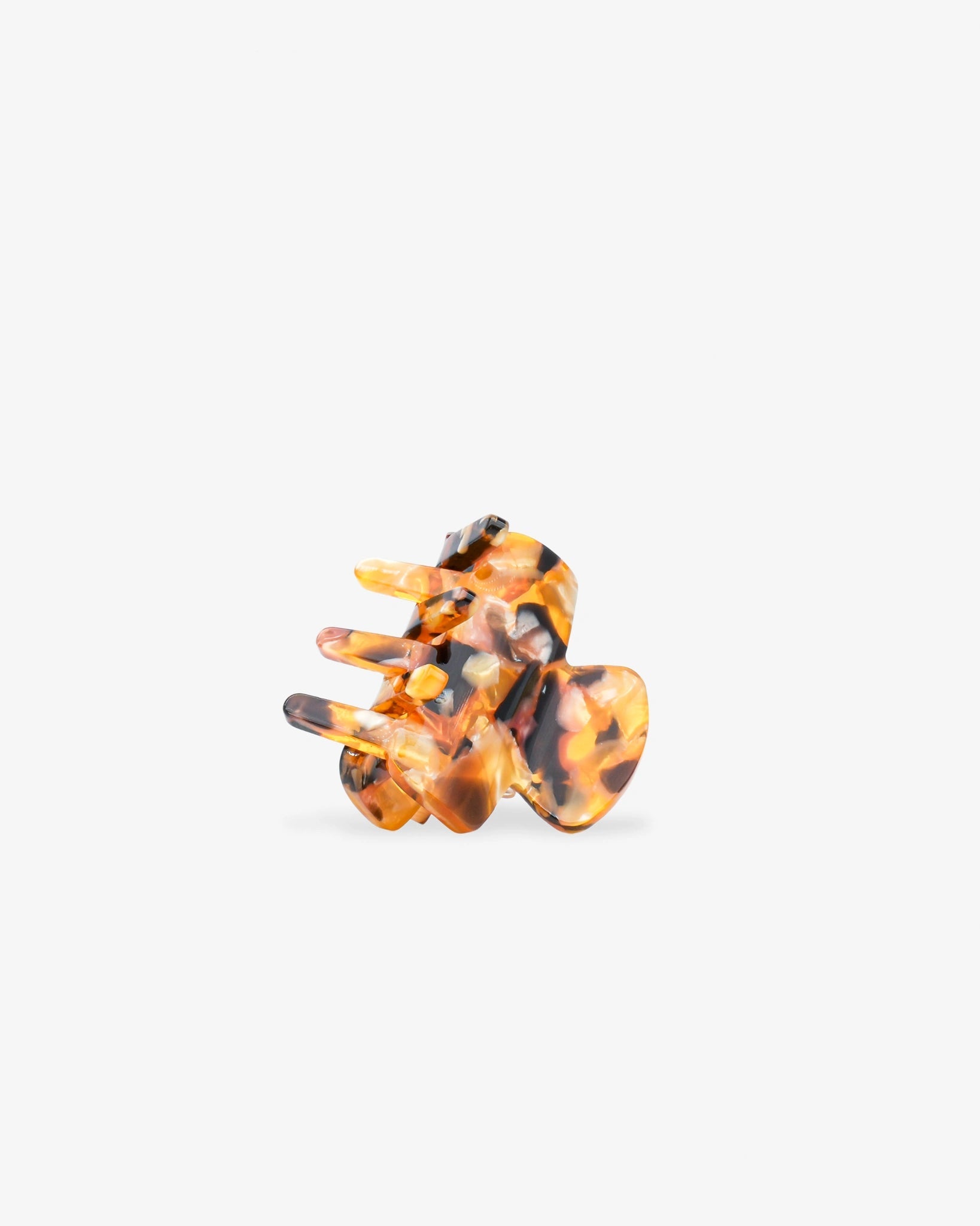ROSA ECK - BABY Haarklammer (3,5 cm) • Bernstein - ROSA ECK
