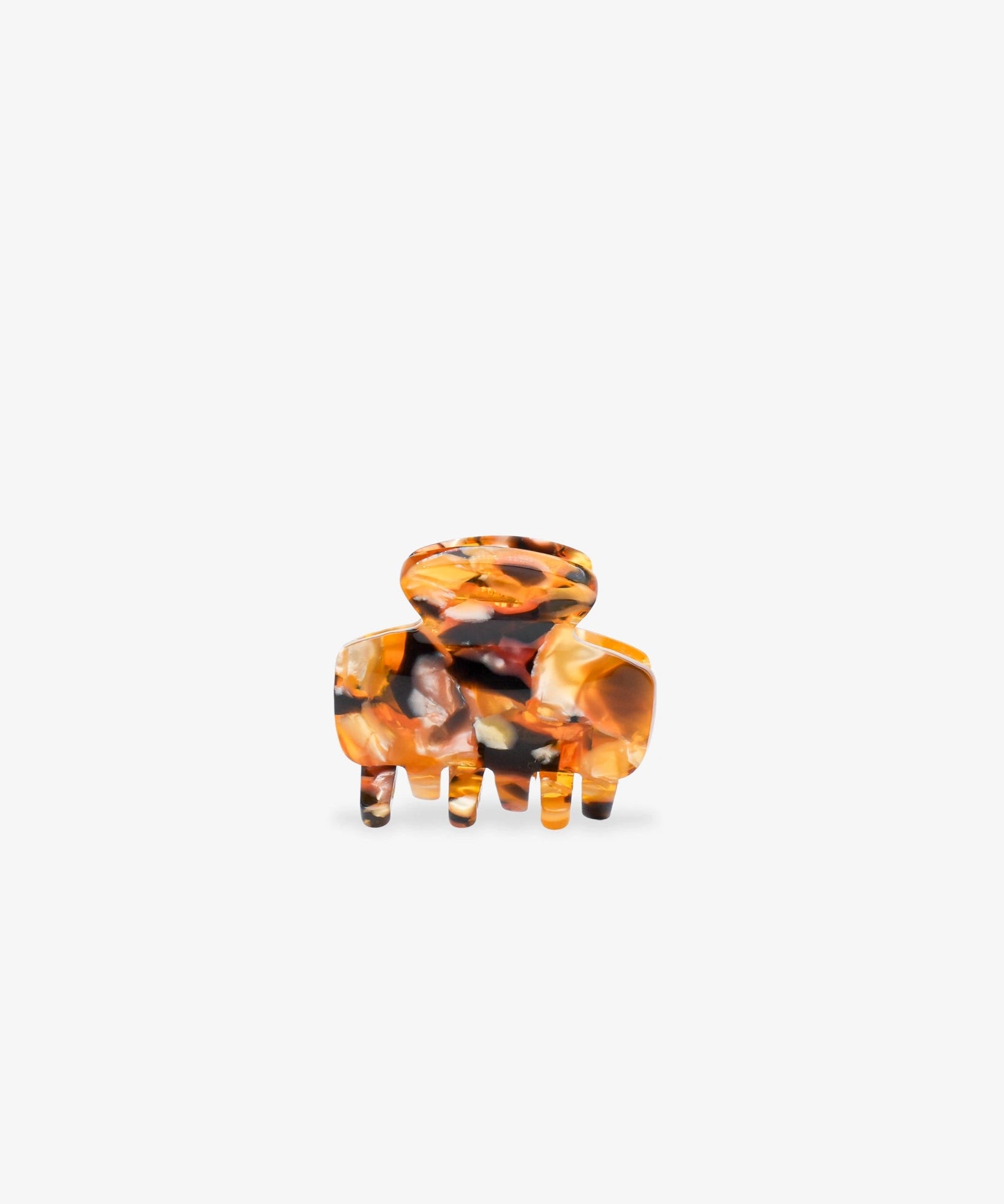 ROSA ECK - BABY Haarklammer (3,5 cm) • Bernstein - ROSA ECK