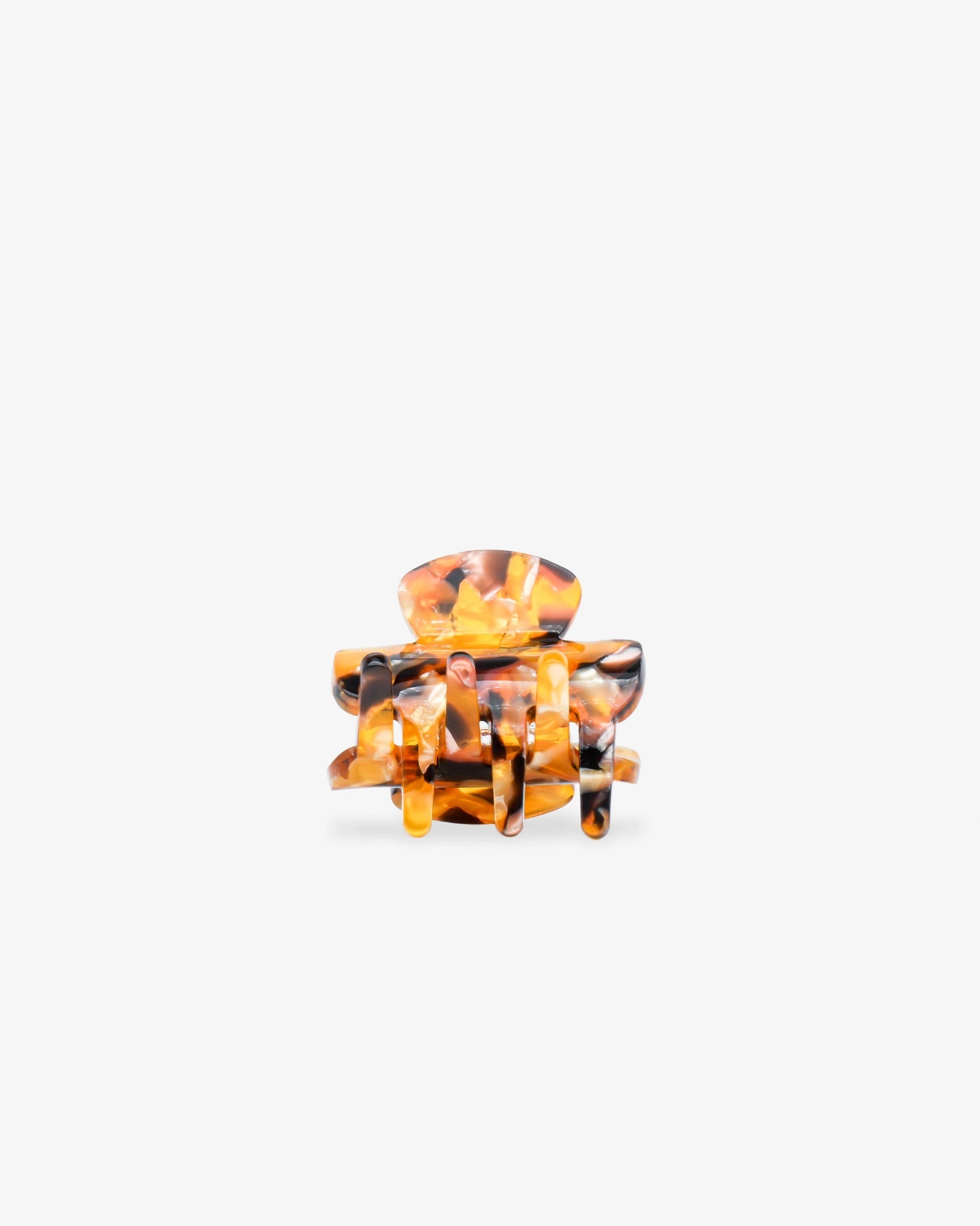 ROSA ECK - BABY Haarklammer (3,5 cm) • Bernstein - ROSA ECK