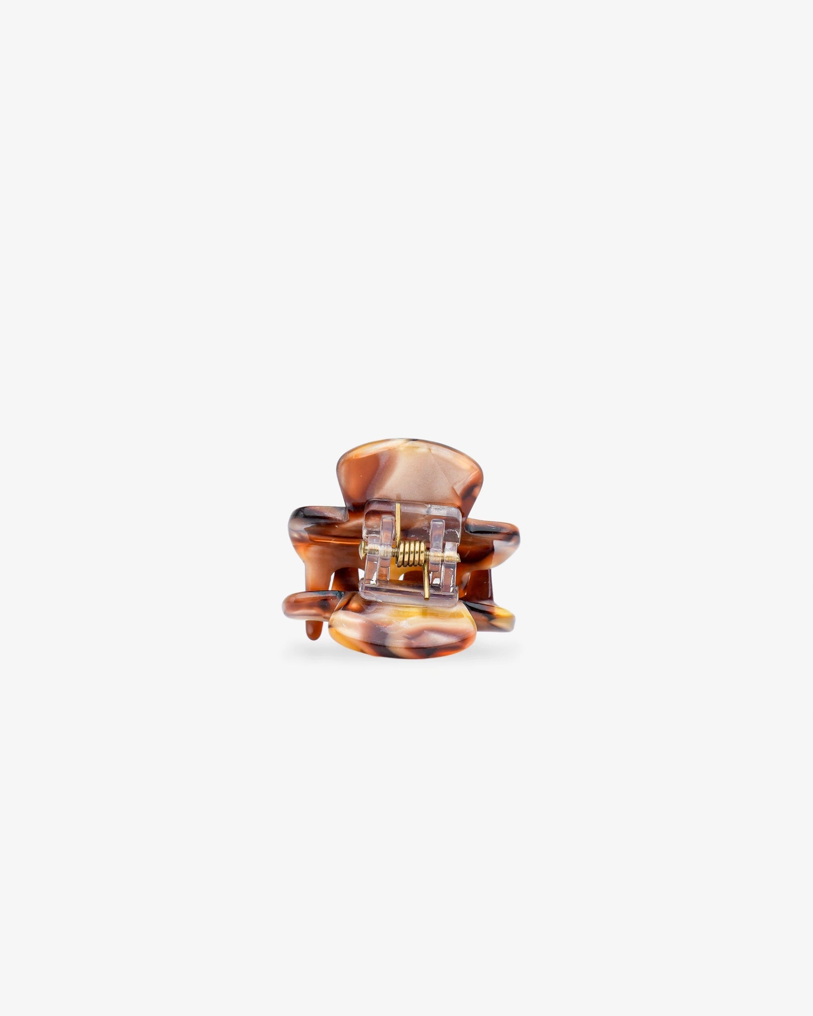 ROSA ECK - BABY Haarklammer (3,5 cm) • Coffee - ROSA ECK