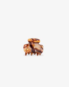 ROSA ECK - BABY Haarklammer (3,5 cm) • Coffee - ROSA ECK