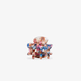 ROSA ECK - BABY Haarklammer (3,5 cm) • Confetti Dark - ROSA ECK
