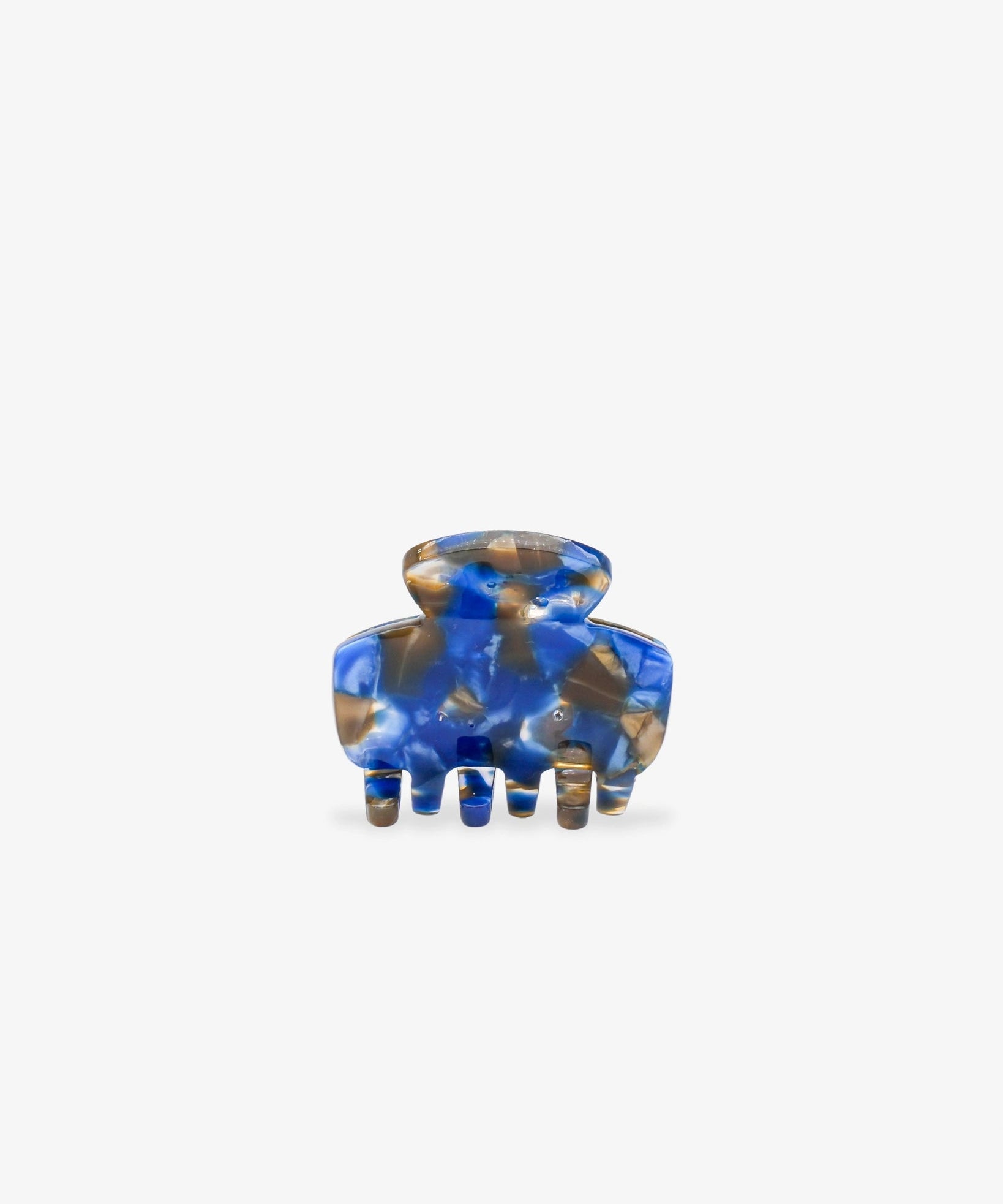 ROSA ECK - BABY Haarklammer (3,5 cm) • Denim Caramel - ROSA ECK