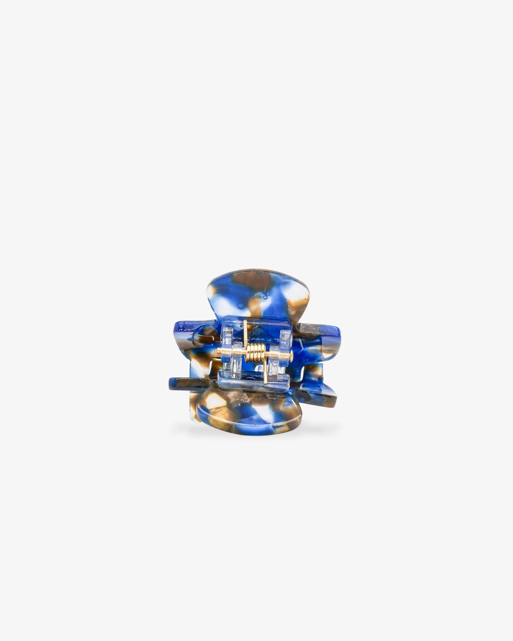ROSA ECK - BABY Haarklammer (3,5 cm) • Denim Caramel - ROSA ECK