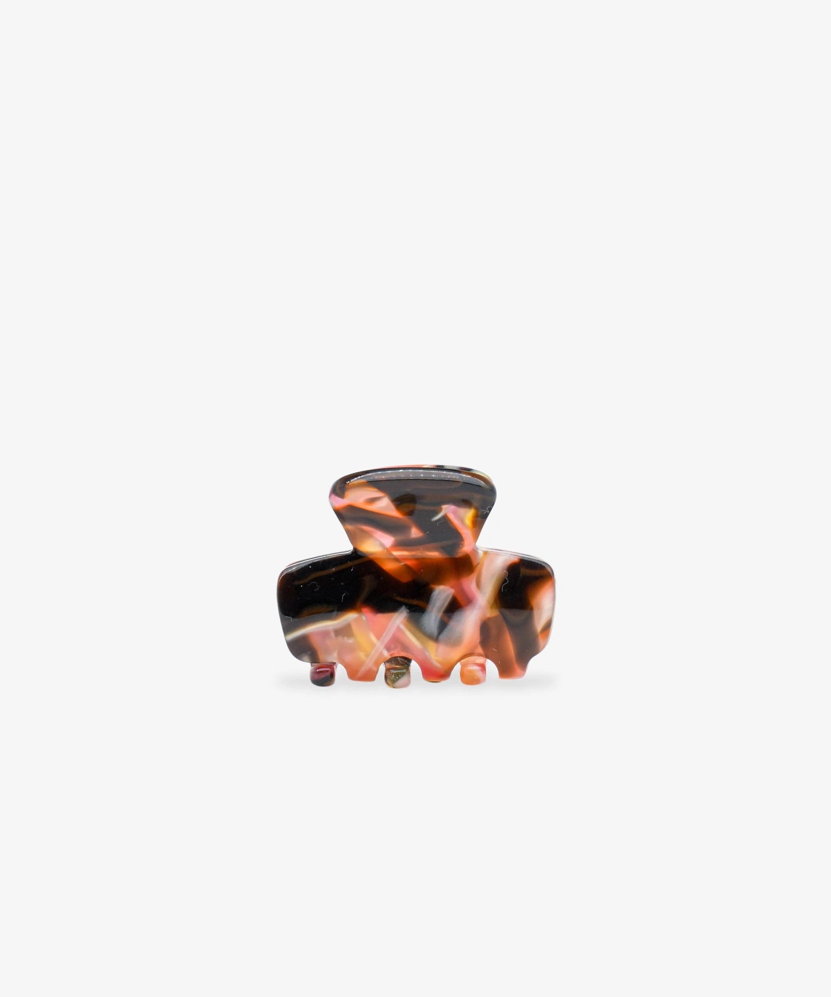 ROSA ECK - BABY Haarklammer (3,5 cm) • Espresso Fire - ROSA ECK
