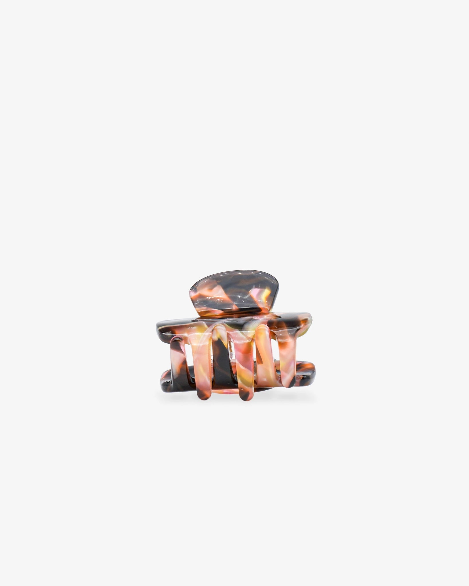 ROSA ECK - BABY Haarklammer (3,5 cm) • Espresso Fire - ROSA ECK