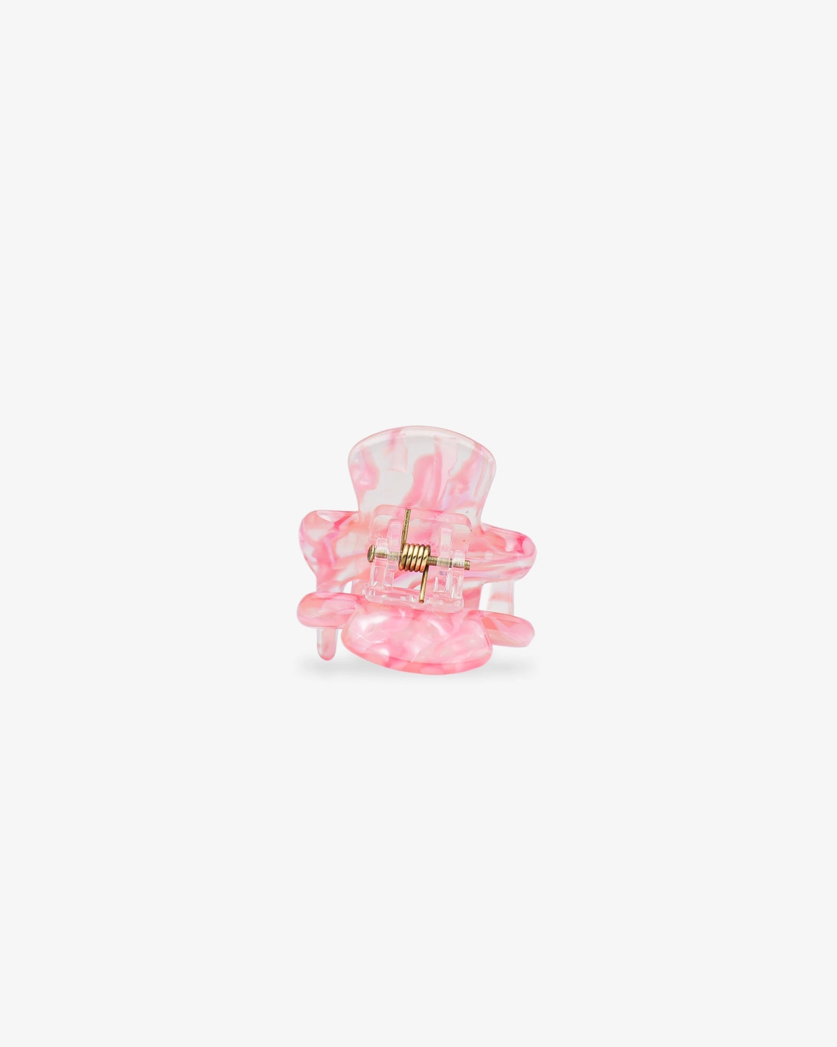 ROSA ECK - BABY Haarklammer (3,5 cm) • Flamingo Pink - ROSA ECK