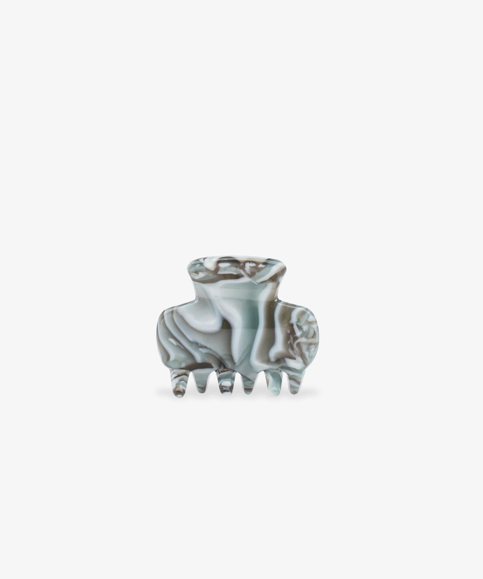 ROSA ECK - BABY Haarklammer (3,5 cm) • Marble Mint - ROSA ECK