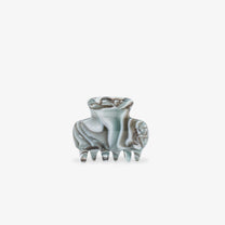 ROSA ECK - BABY Haarklammer (3,5 cm) • Marble Mint - ROSA ECK