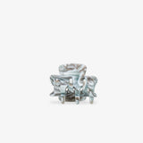 ROSA ECK - BABY Haarklammer (3,5 cm) • Marble Mint - ROSA ECK