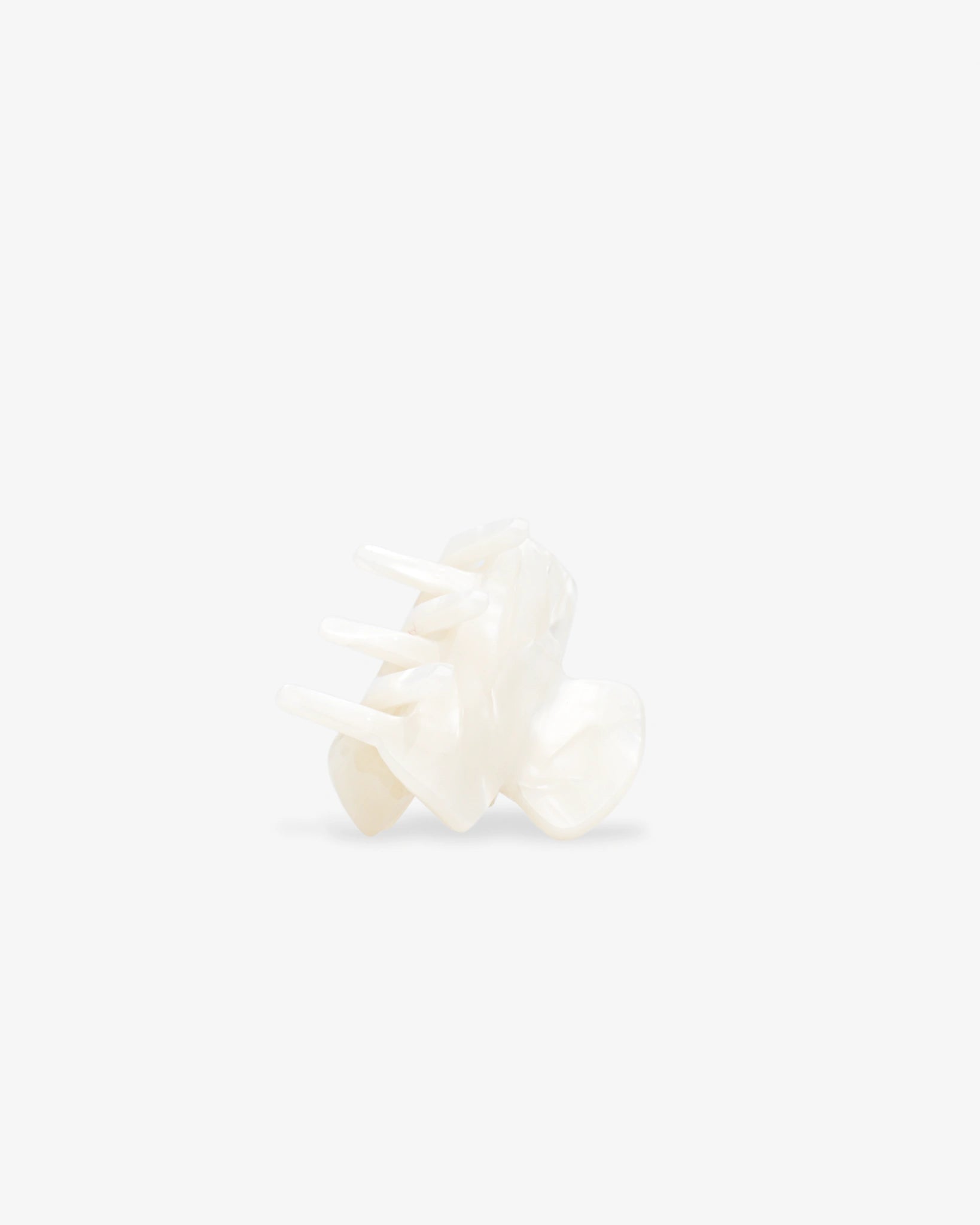 ROSA ECK - BABY Haarklammer (3,5 cm) • Pearl - ROSA ECK