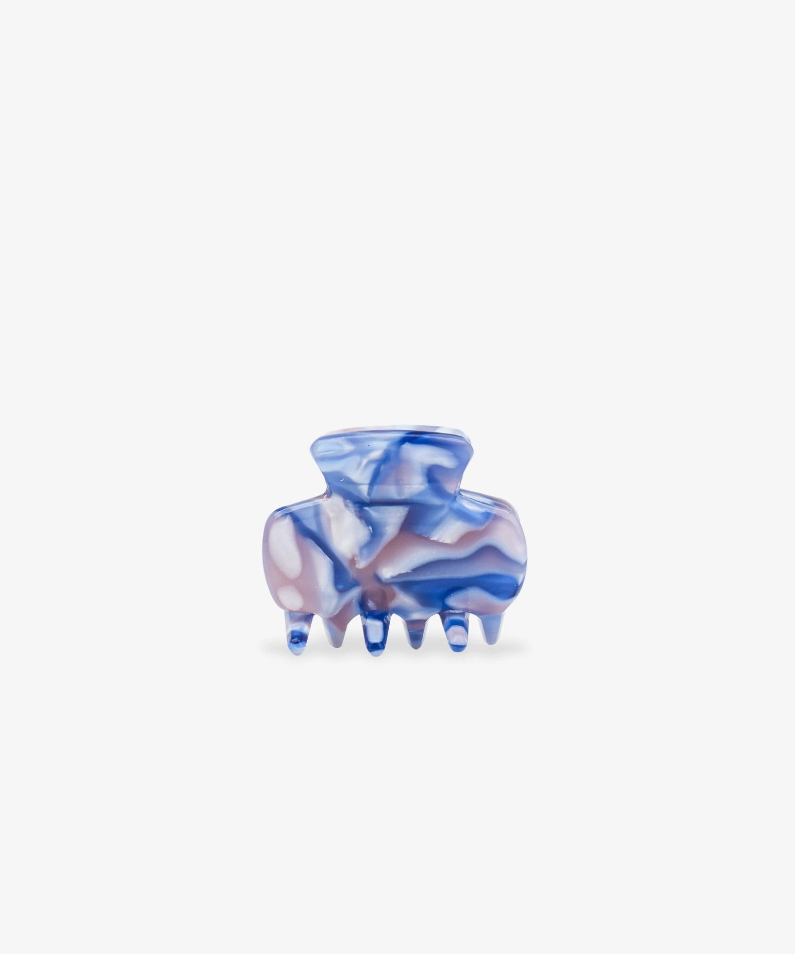 ROSA ECK - BABY Haarklammer (3,5 cm) • Salmon Wave - ROSA ECK