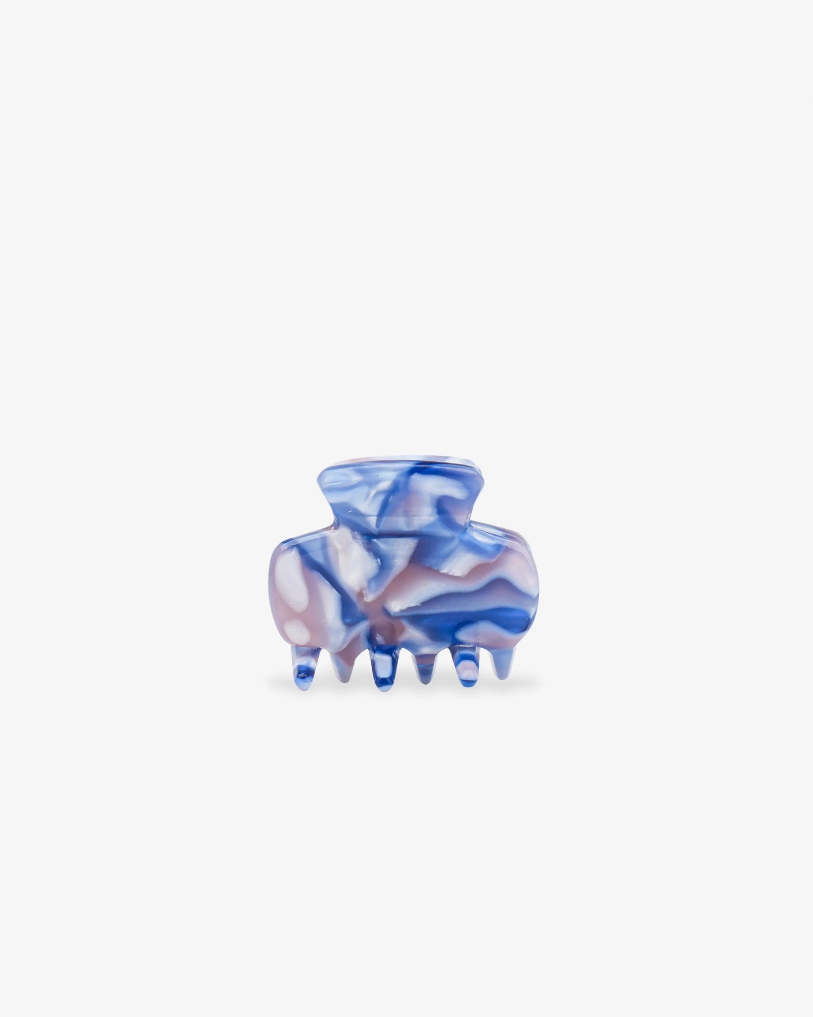 ROSA ECK - BABY Haarklammer (3,5 cm) • Salmon Wave - ROSA ECK