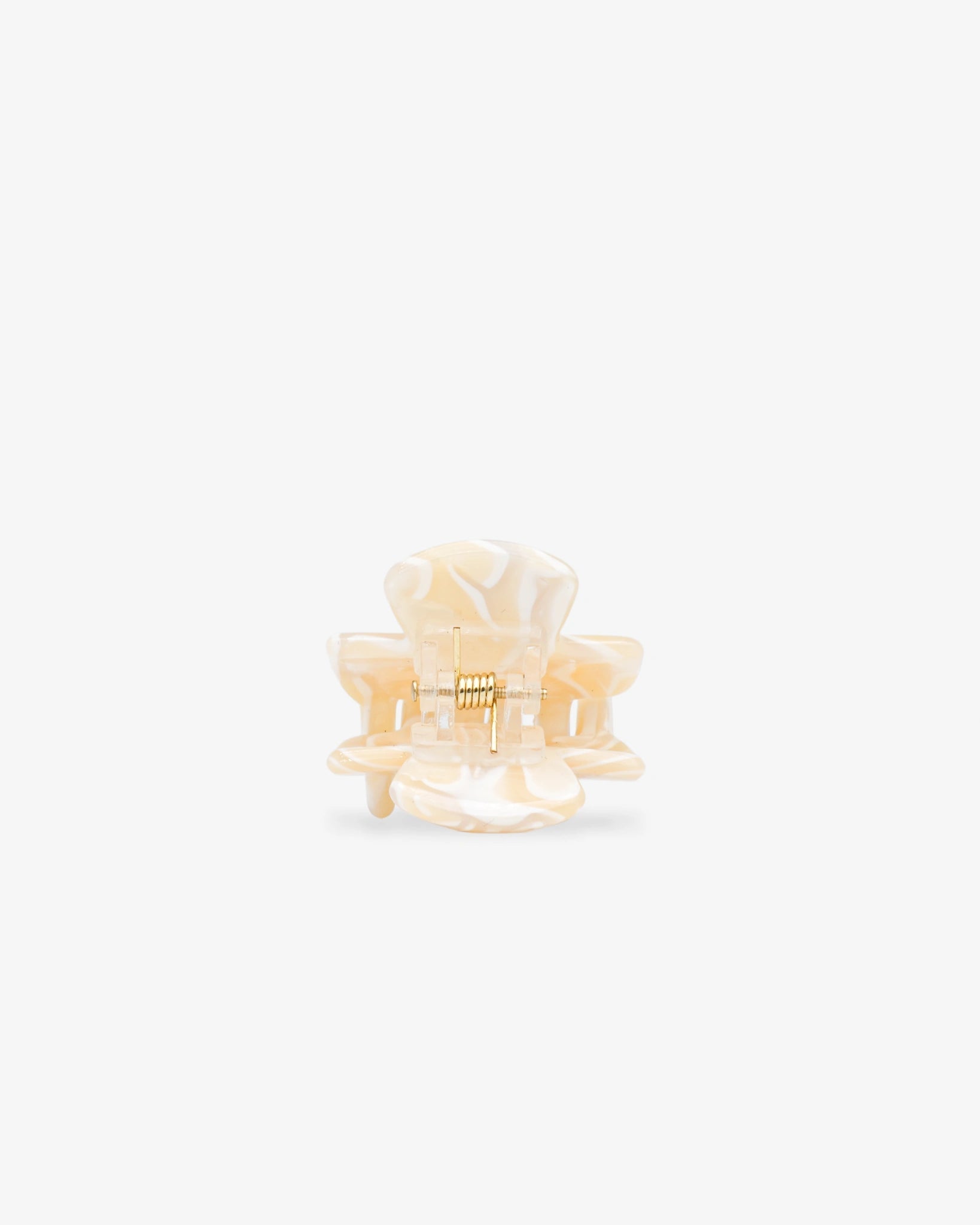 ROSA ECK - BABY Haarklammer (3,5 cm) • Sand - ROSA ECK