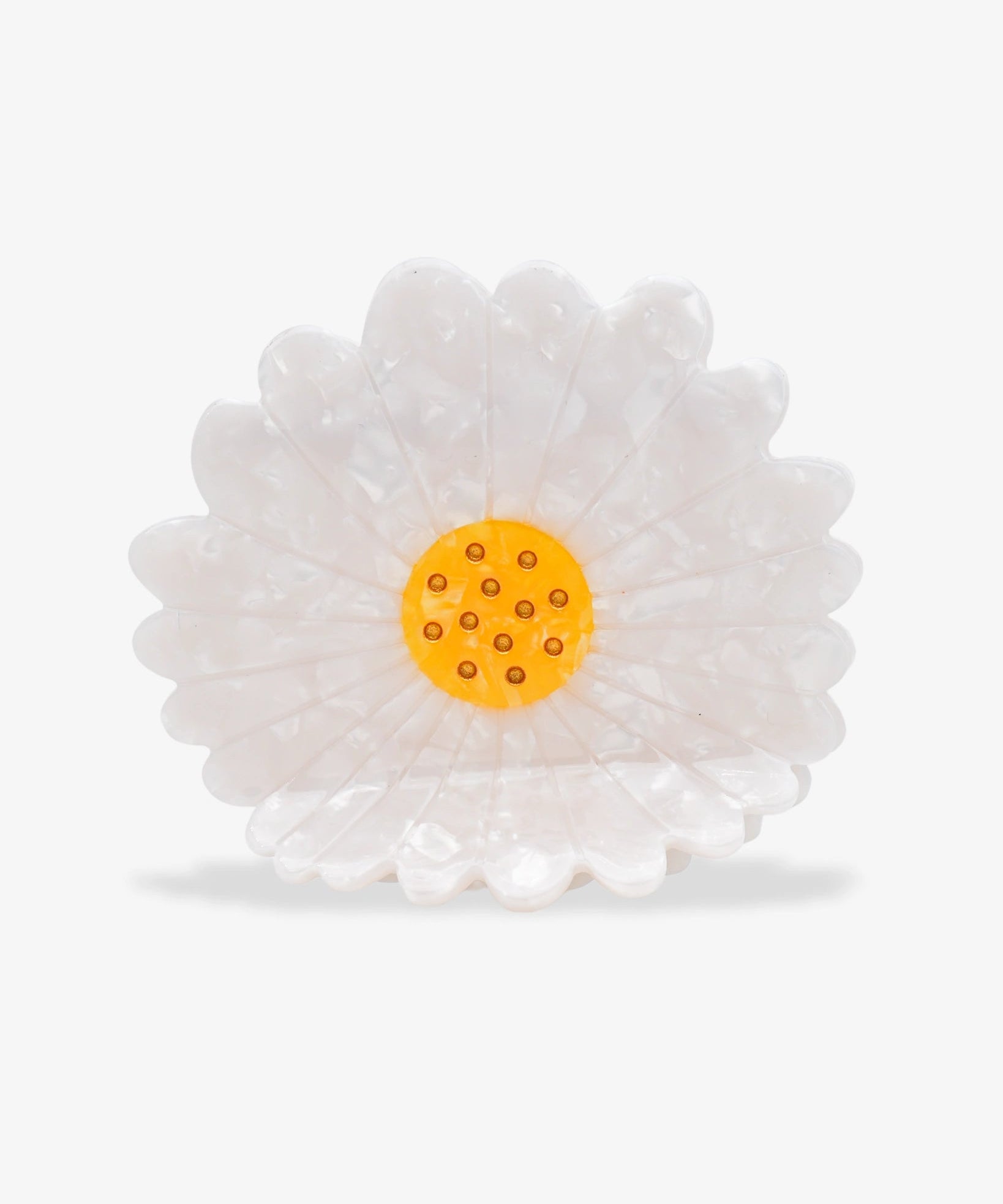 ROSA ECK - DAISY Haarklammer (7 cm) • White - ROSA ECK