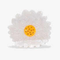ROSA ECK - DAISY Haarklammer (7 cm) • White - ROSA ECK