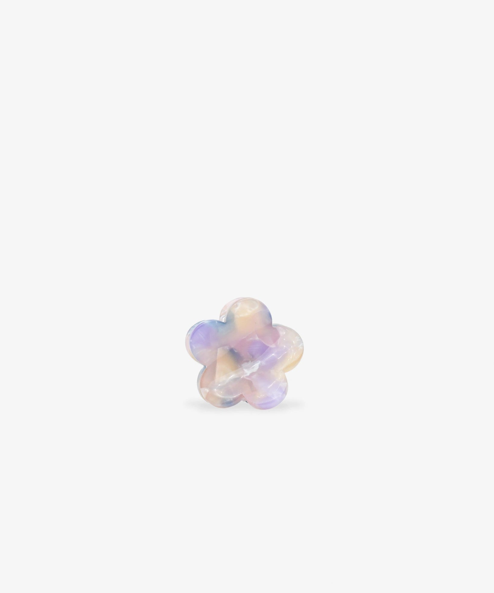 ROSA ECK - FLOWER Mini Haarklammer (2 cm) • Lila - ROSA ECK