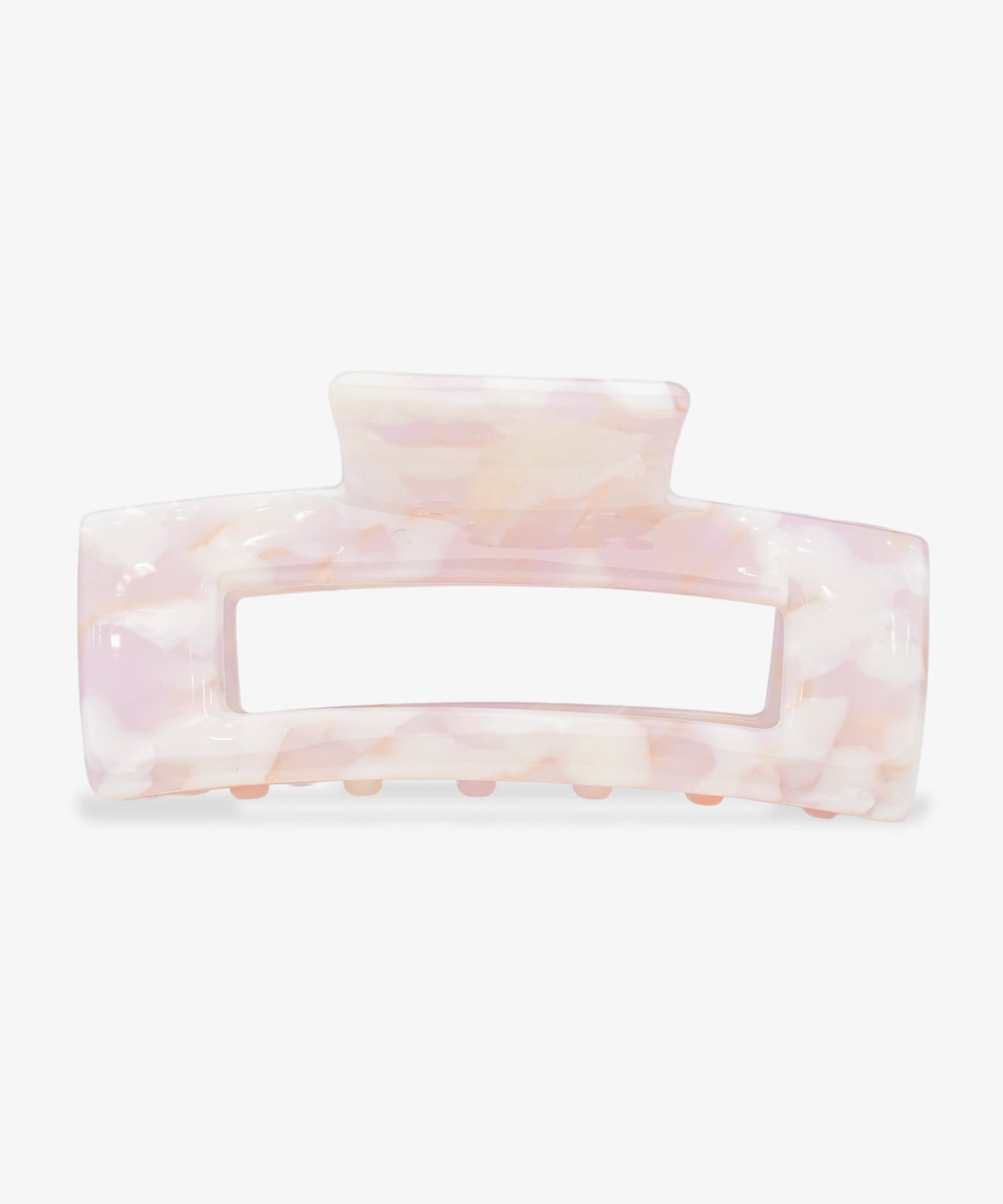 ROSA ECK - FRAME L Haarklammer (7,8 cm) • Rose Marble - ROSA ECK