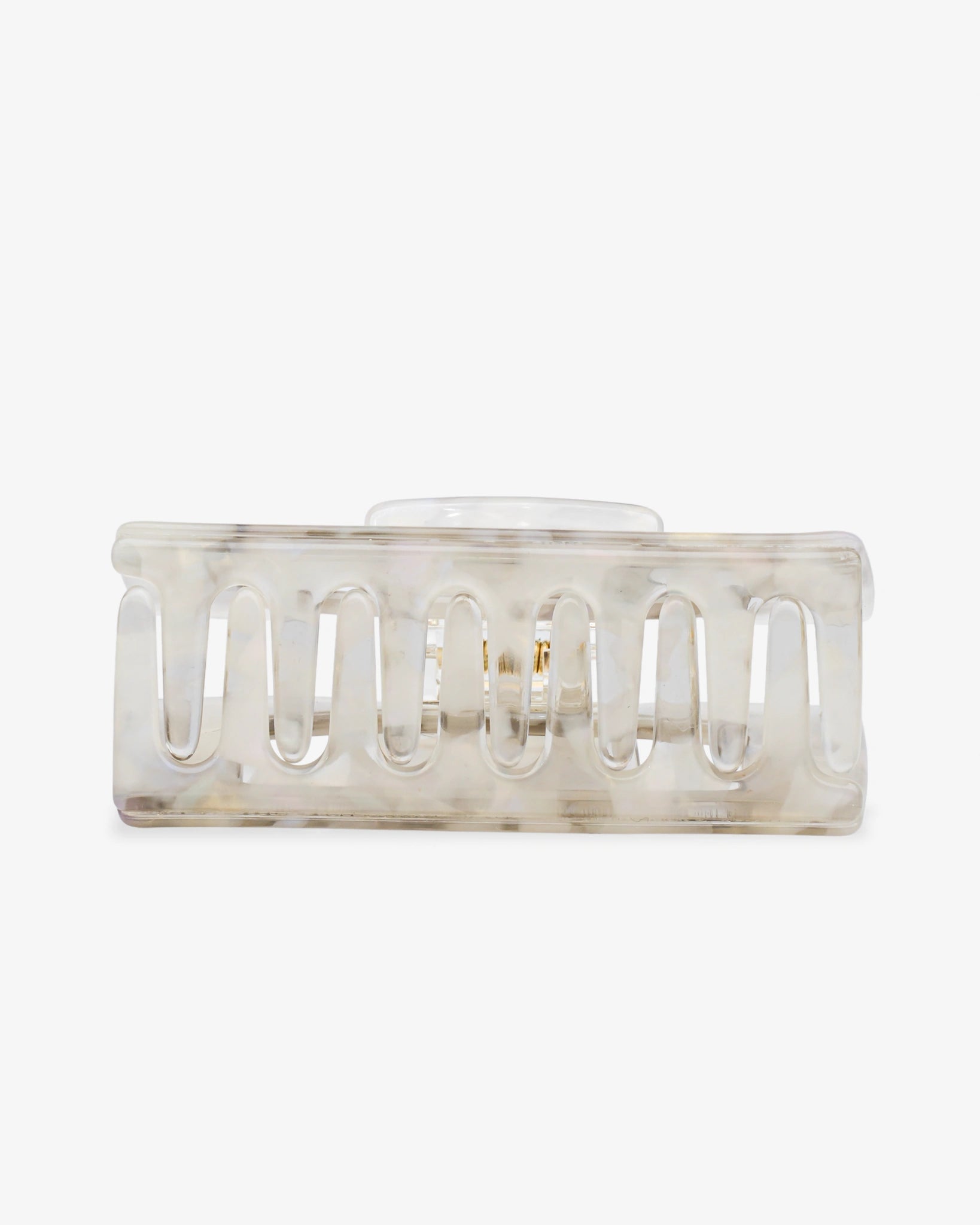 ROSA ECK - FRAME L Haarklammer (7,8 cm) • Smoke - ROSA ECK