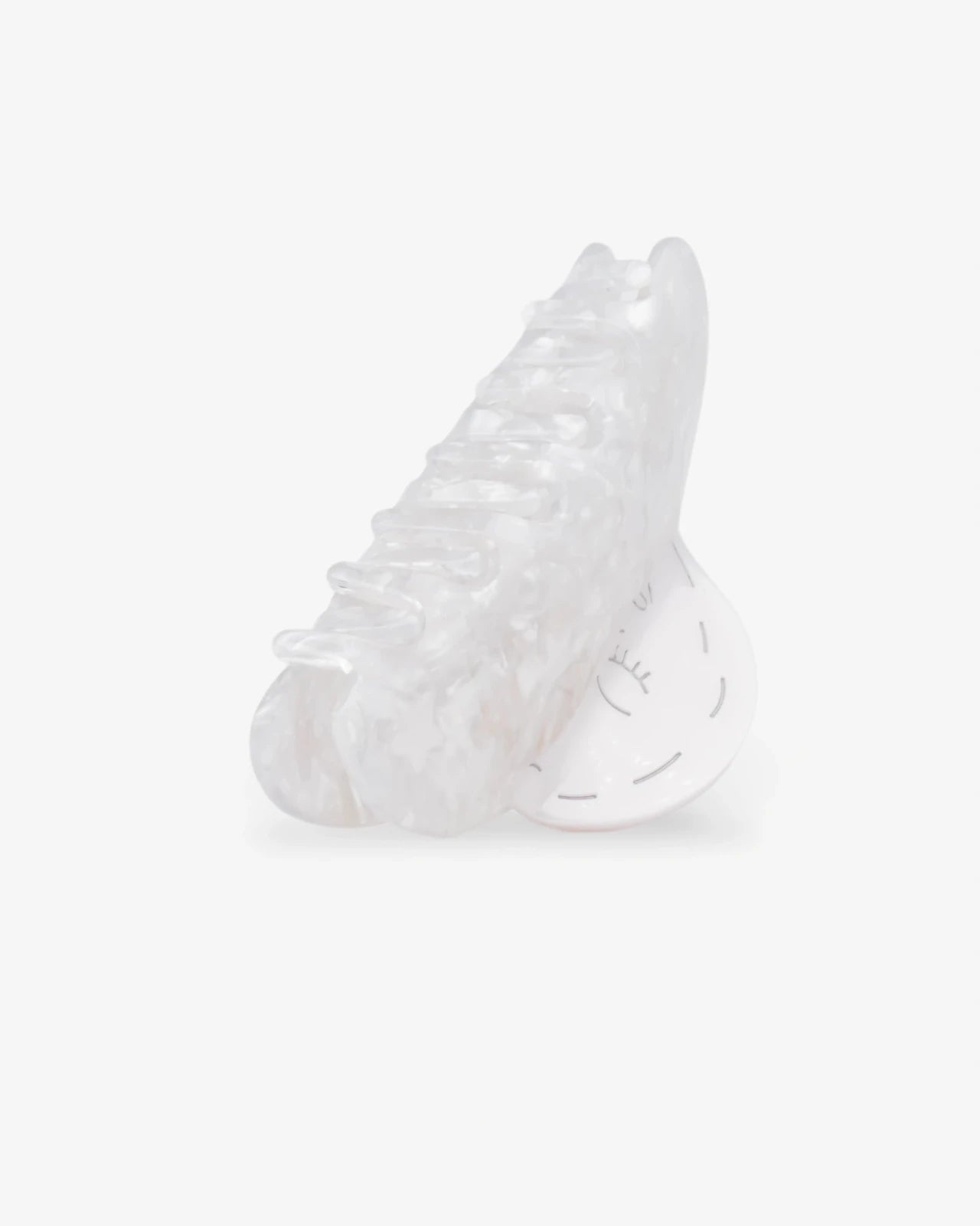 ROSA ECK - Haarklammer (9 cm) • Mond - ROSA ECK