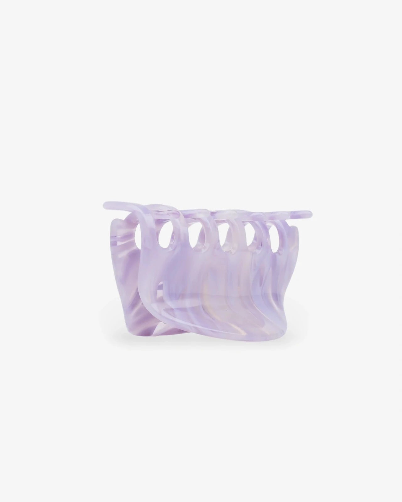 ROSA ECK - HALF MOON Haarklammer (7 cm) • Lavender Fields - ROSA ECK