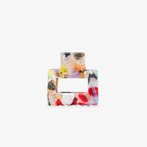 ROSA ECK - SQUARE S Haarklammer (3,5 cm) • Confetti Light - ROSA ECK
